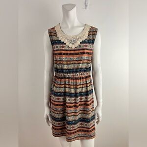 STORY Korean printed floral dress